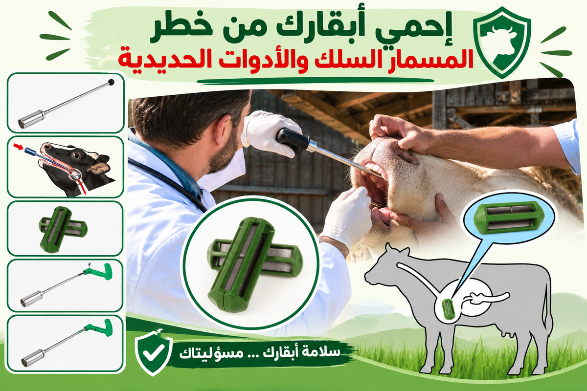 جهاز مغناطيس للأبقار